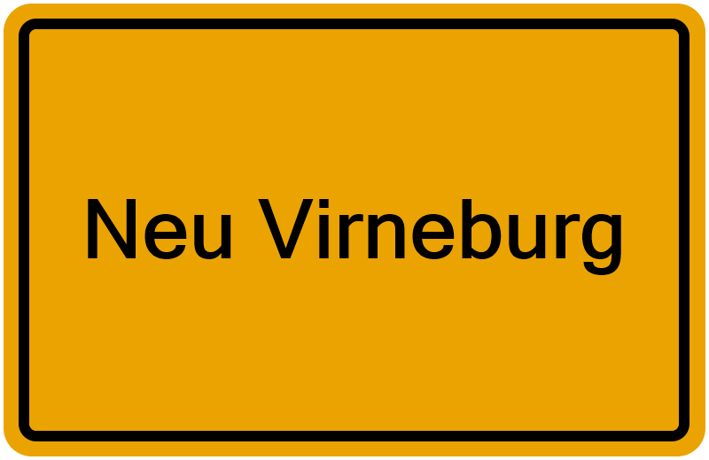 Handelsregisterauszug Neu Virneburg